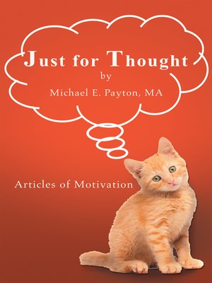 cover image of Just for Thought